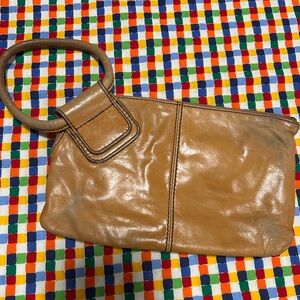 HOBO Tan Leather Clutch